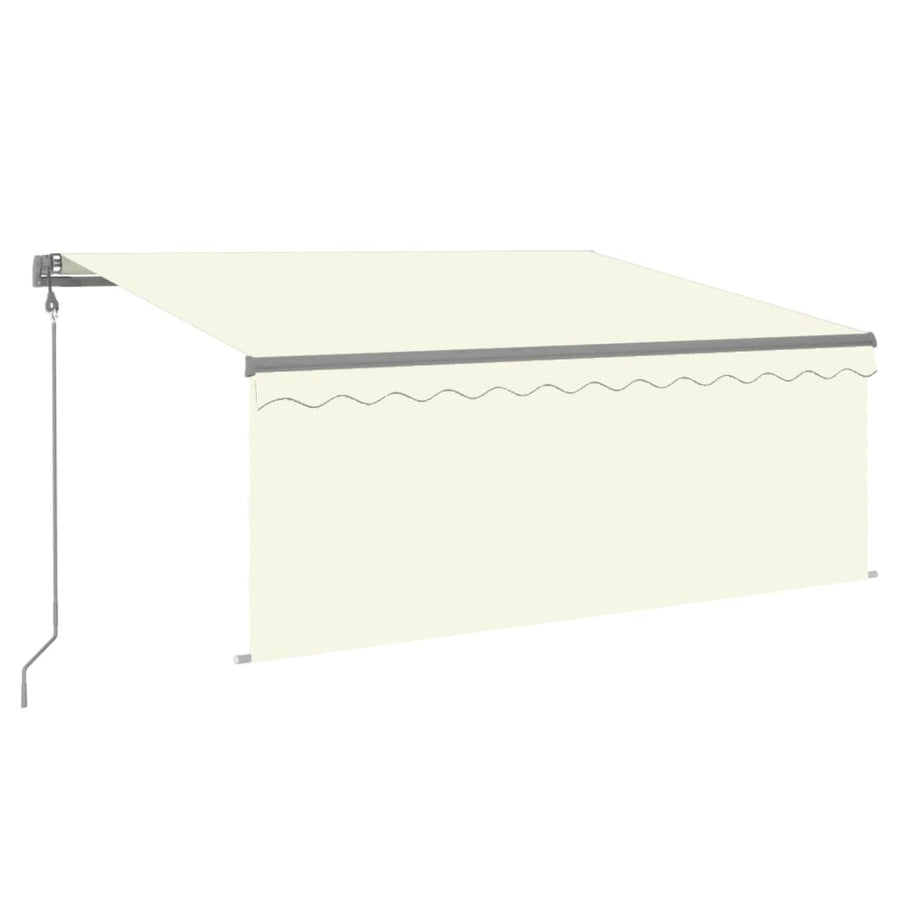Luifel Automatisch Rolgordijn Led Windsensor 3,5X2,5 M 3.5 x 2.5 m