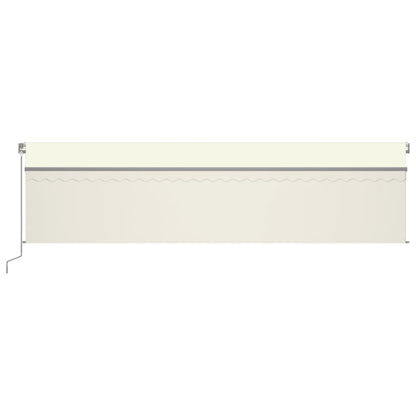 Luifel Automatisch Met Rolgordijn Led Windsensor 6 x 3 m