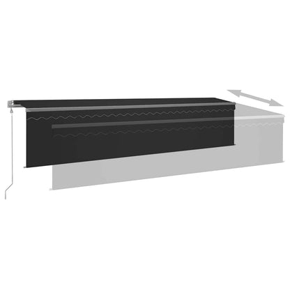 Luifel Automatisch Rolgordijn Led Windsensor 6 x 3 m
