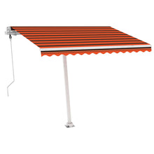 Luifel Vrijstaand Automatisch Oranje En Bruin 300 x 250 cm Multikleur