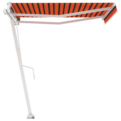 Luifel Vrijstaand Automatisch Oranje En Bruin 300 x 250 cm Multikleur
