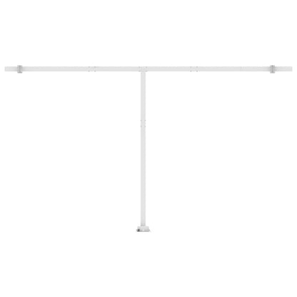 Luifel vrijstaand handmatig uittrekbaar 500x300 cm antraciet