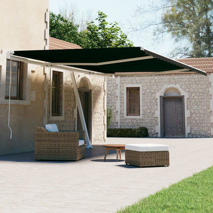 Luifel Vrijstaand Automatisch 600X300 Cm Antracietkleurig 600 x 300 cm