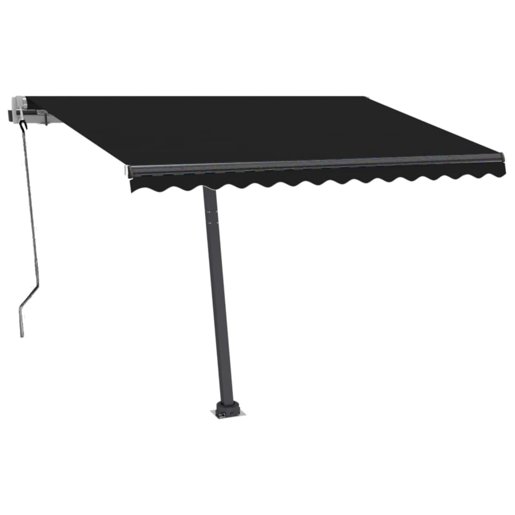 Luifel Vrijstaand Automatisch Kleurig 350 x 250 cm Antraciet