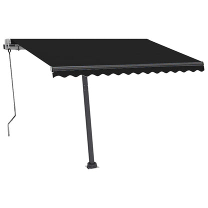 Luifel Vrijstaand Automatisch Kleurig 350 x 250 cm Antraciet