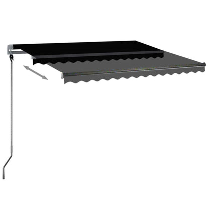 Luifel Vrijstaand Automatisch Kleurig 350 x 250 cm Antraciet