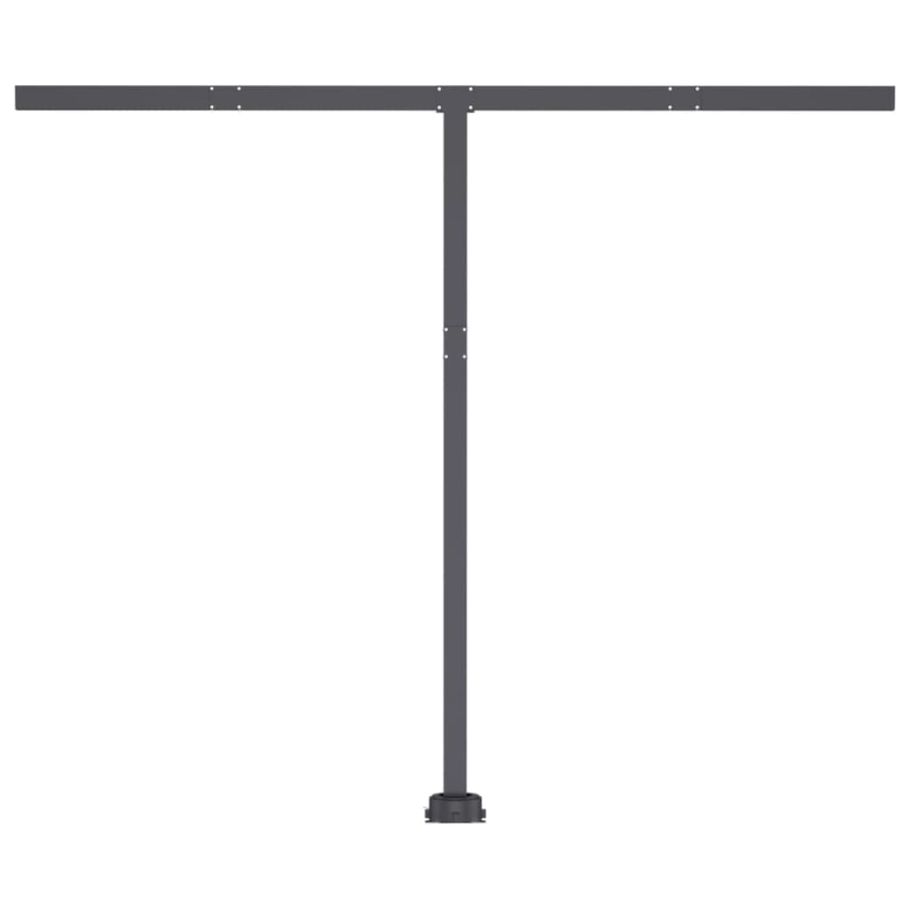 Luifel Vrijstaand Automatisch Kleurig 350 x 250 cm Antraciet