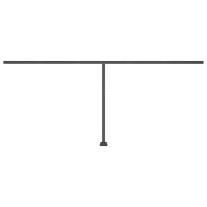 Luifel Vrijstaand Automatisch Oranje En Bruin 600 x 300 cm Multikleur