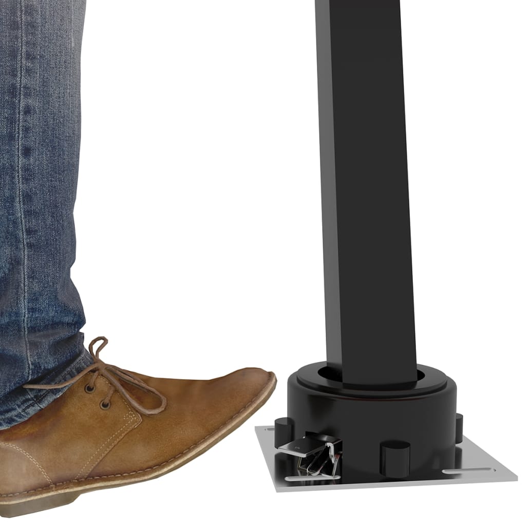 Luifel Automatisch Met Led En Windsensor 400 x 350 cm Geel en wit