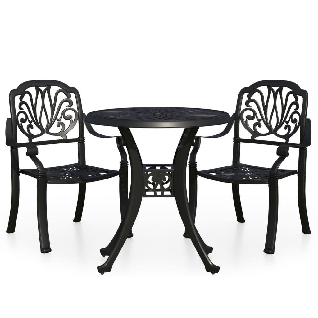 3-Delige Bistroset Gietaluminium 2