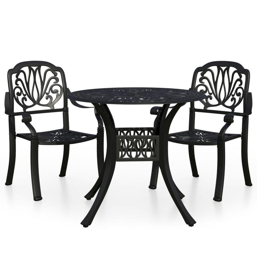 3-Delige Bistroset Gietaluminium 2