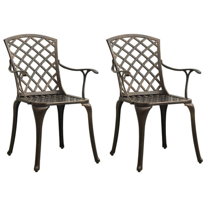 -Delige Bistroset Gietaluminium Kleurig 3 Brons