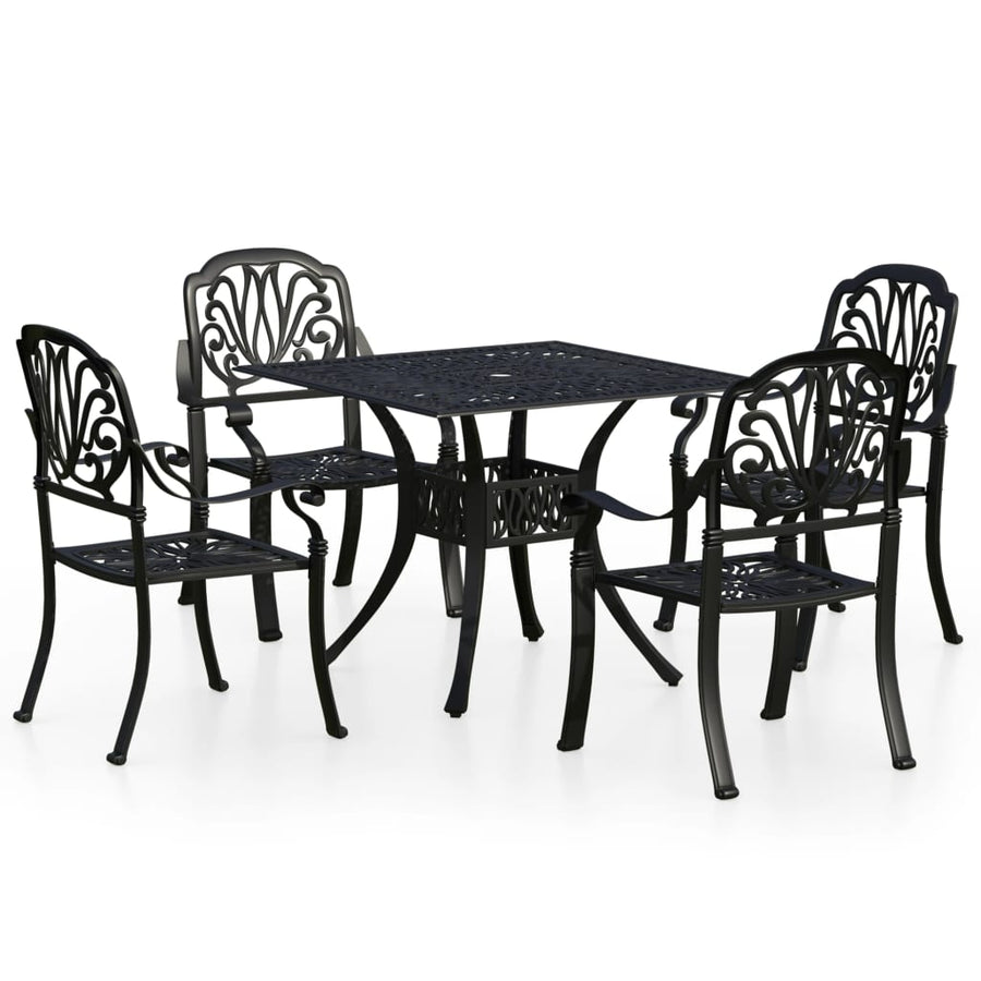 5-Delige Bistroset Gietaluminium 4