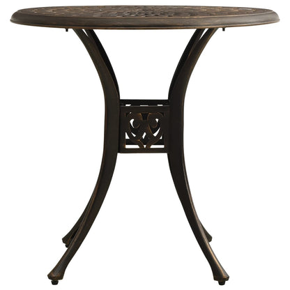 -Delige Bistroset Gietaluminium Kleurig 5 Brons