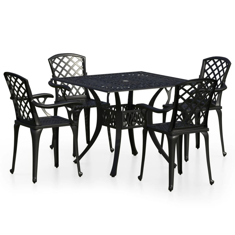 5-Delige Bistroset Gietaluminium 4