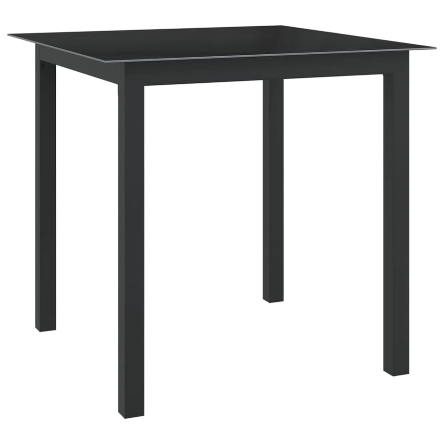 -Delige Tuinset Aluminium Antracietkleurig 5
