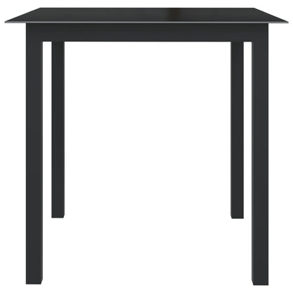 -Delige Tuinset Aluminium Antracietkleurig 5