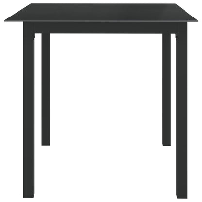 -Delige Tuinset Aluminium Antracietkleurig 5