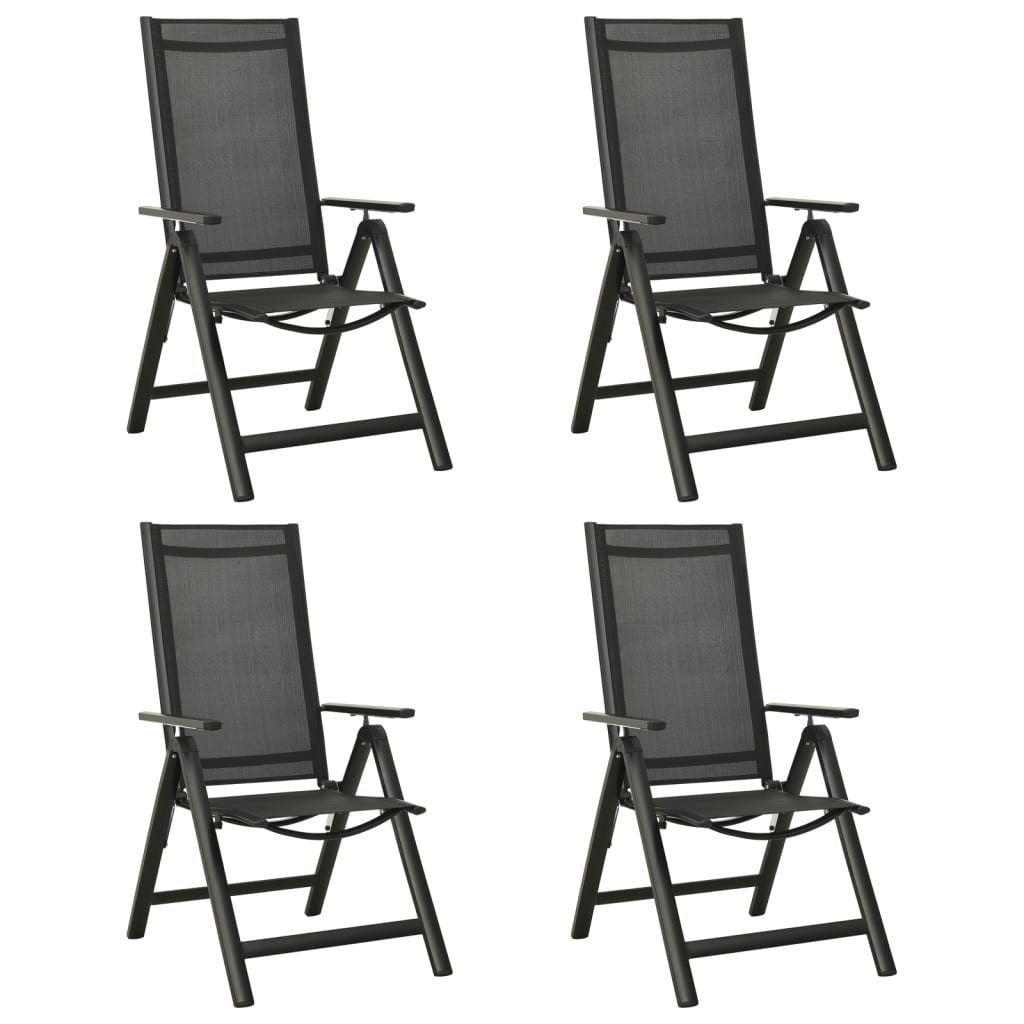-Delige Tuinset Aluminium Antracietkleurig 5
