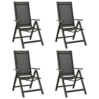 -Delige Tuinset Aluminium Antracietkleurig 5