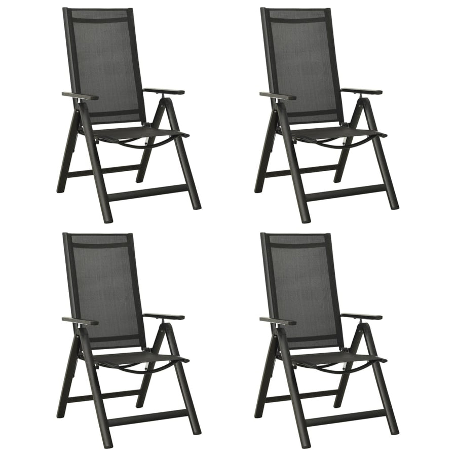 -Delige Tuinset Aluminium Antracietkleurig 5