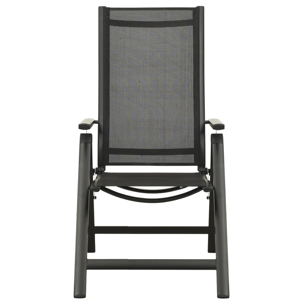 -Delige Tuinset Aluminium Antracietkleurig 5
