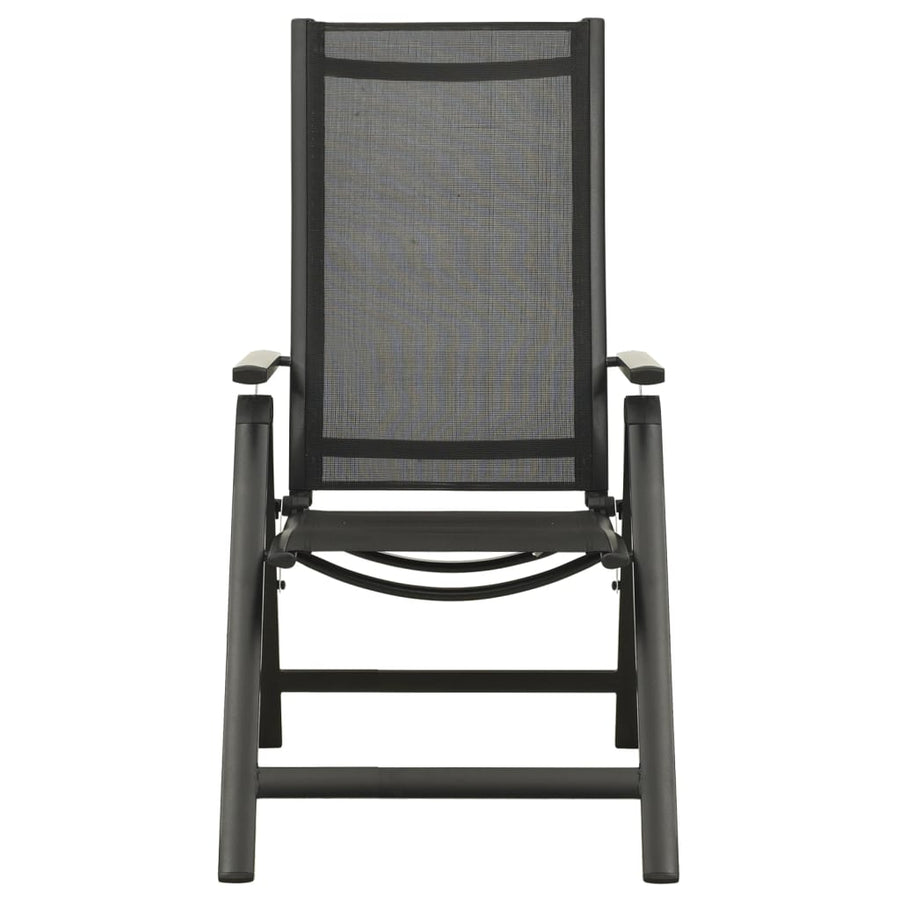 -Delige Tuinset Aluminium Antracietkleurig 5