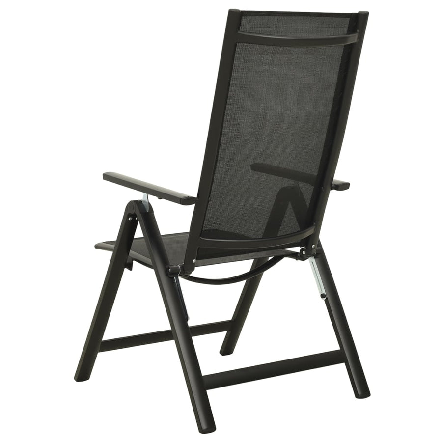 -Delige Tuinset Aluminium Antracietkleurig 5