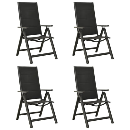 -Delige Tuinset Aluminium Antracietkleurig 5