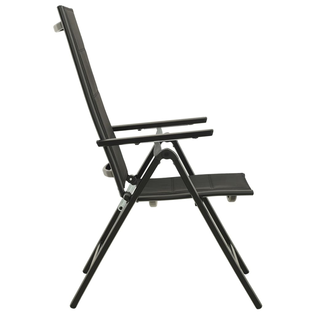 -Delige Tuinset Aluminium Antracietkleurig 5