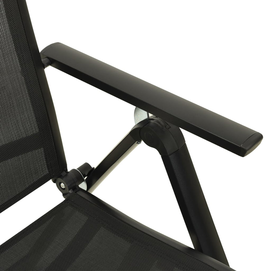 -Delige Tuinset Aluminium Antracietkleurig 7