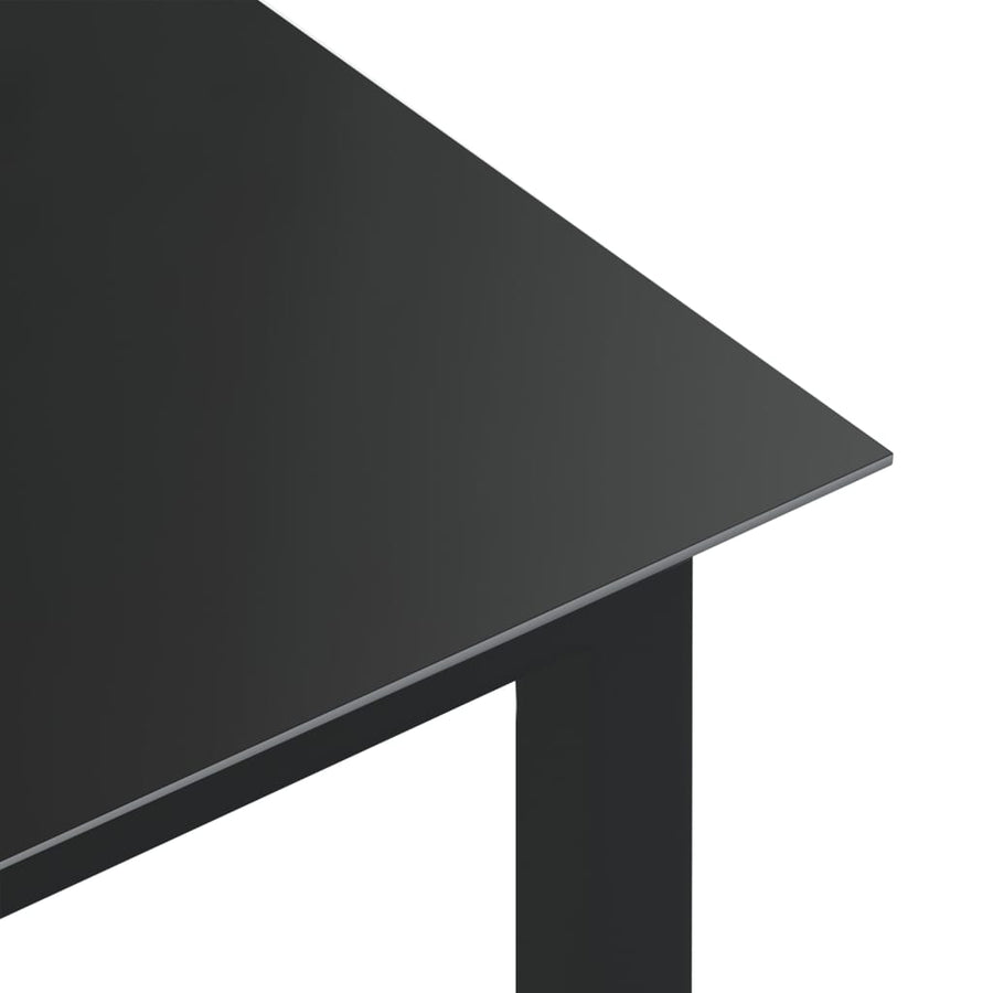 -Delige Tuinset Aluminium Antracietkleurig 7