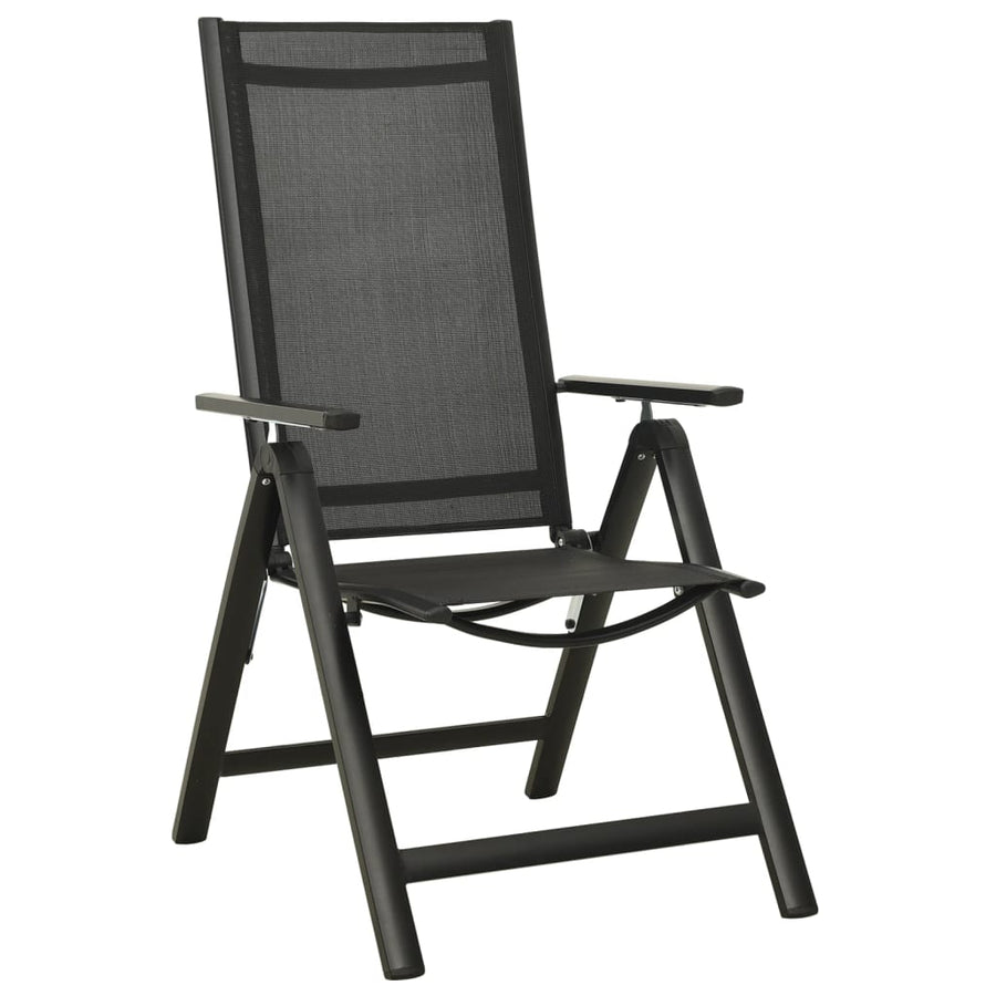 -Delige Tuinset Aluminium Antracietkleurig 7