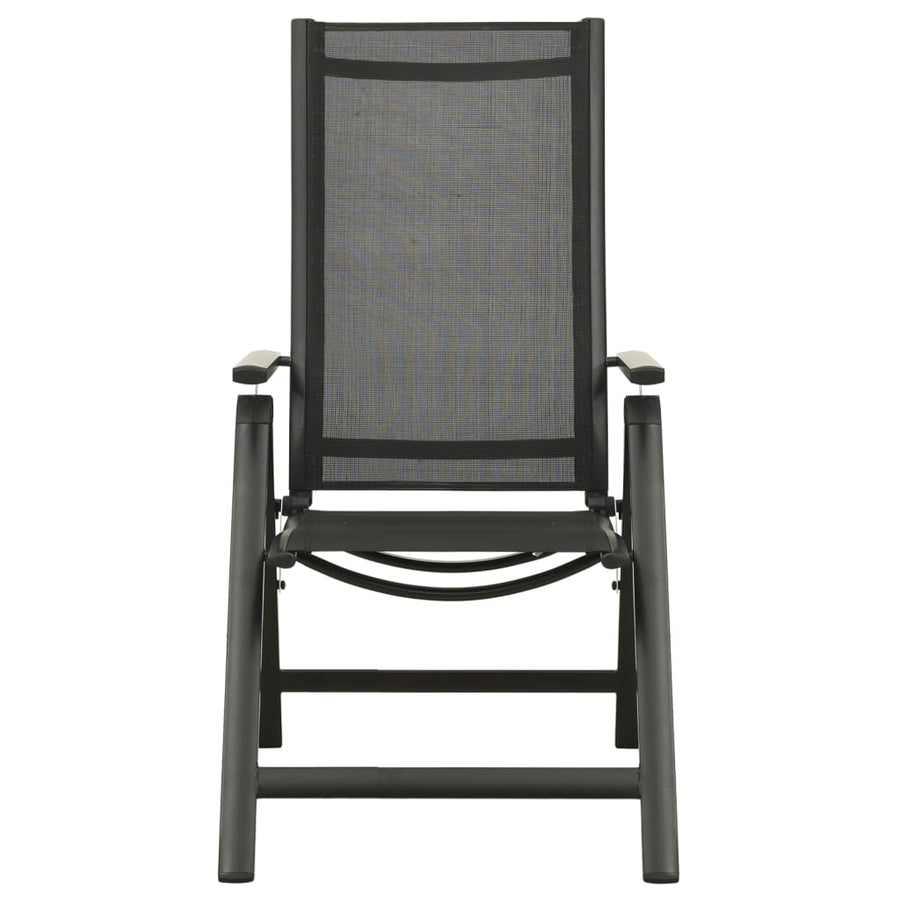-Delige Tuinset Aluminium Antracietkleurig 7