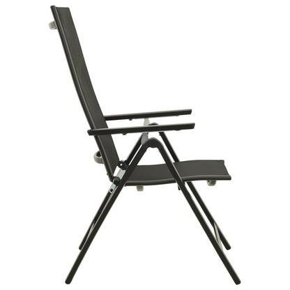 -Delige Tuinset Aluminium Antracietkleurig 7