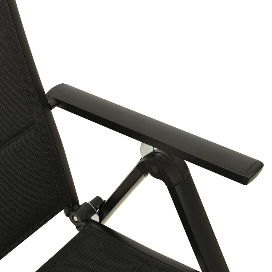 -Delige Tuinset Aluminium Antracietkleurig 7