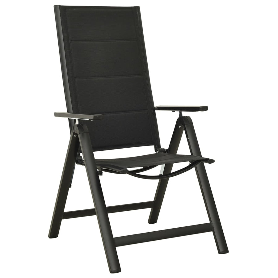 -Delige Tuinset Aluminium Antracietkleurig 7