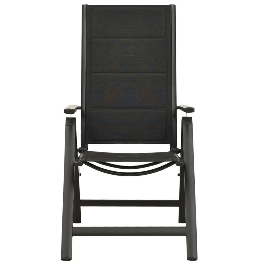 -Delige Tuinset Aluminium Antracietkleurig 7