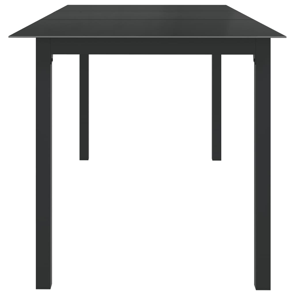9-Delige Tuinset Aluminium Antracietkleurig 8
