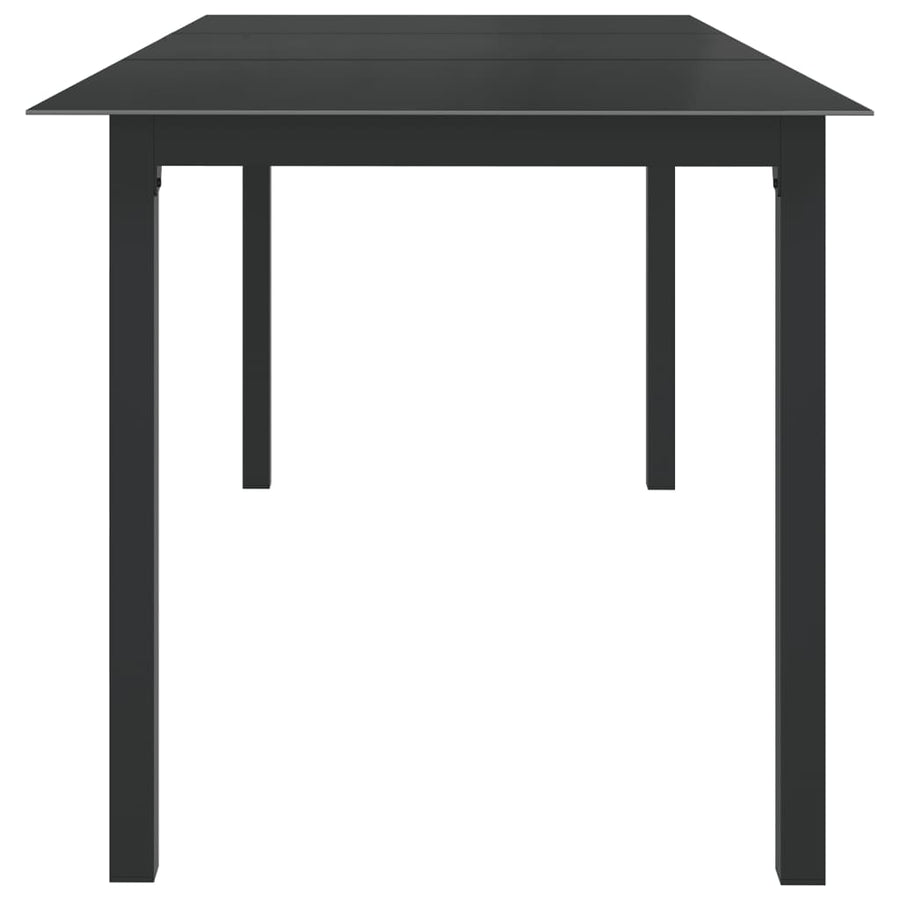 9-Delige Tuinset Aluminium Antracietkleurig 8