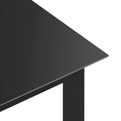 9-Delige Tuinset Aluminium Antracietkleurig 8