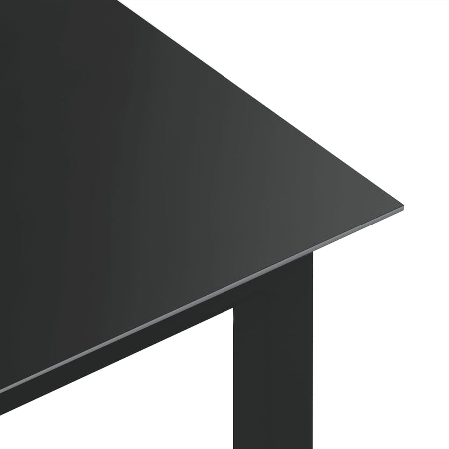 9-Delige Tuinset Aluminium Antracietkleurig 8