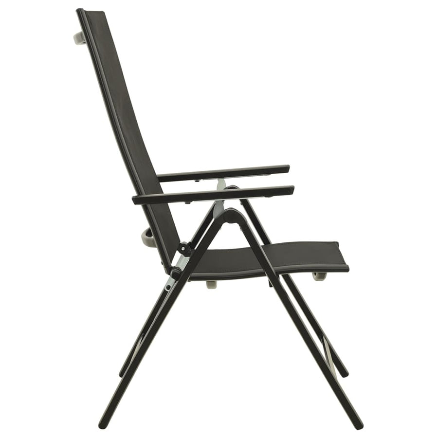 9-Delige Tuinset Aluminium Antracietkleurig 8
