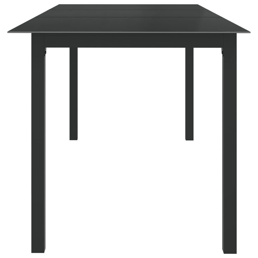 9-Delige Tuinset Aluminium Antracietkleurig 8