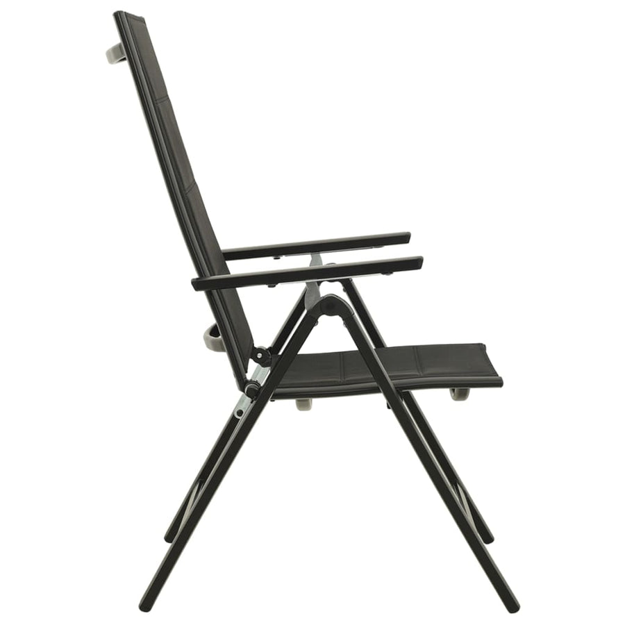 9-Delige Tuinset Aluminium Antracietkleurig 8
