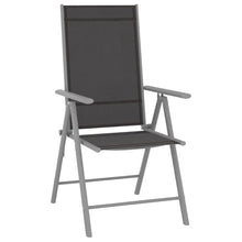 9-Delige Loungeset Zwart En Kleurig Zilver