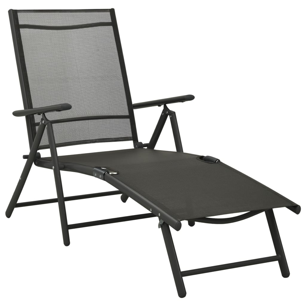 -Delige Loungeset En Antracietkleurig 10 Zwart