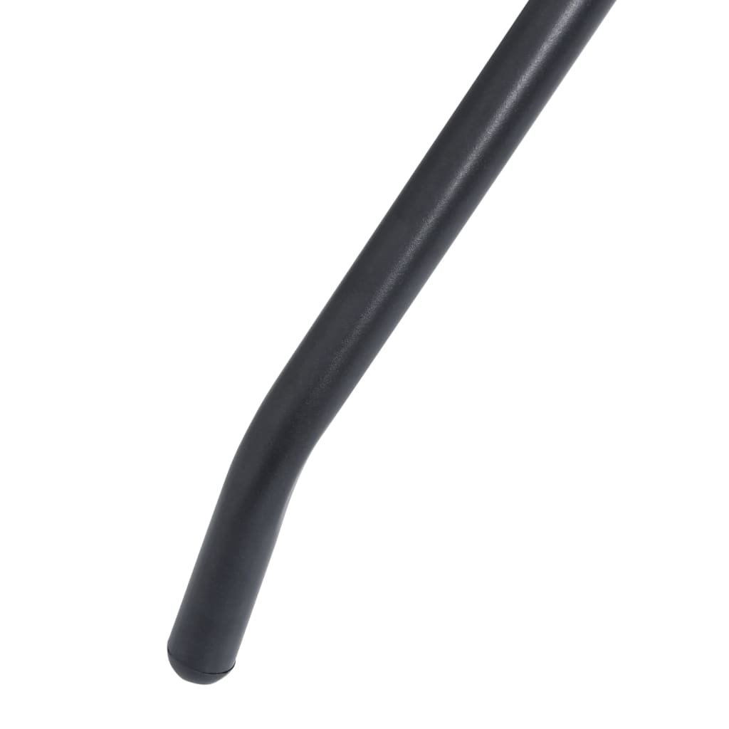 5-Delige Tuinset Aluminium En Textileen Zwart