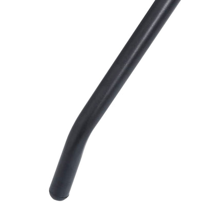 5-Delige Tuinset Aluminium En Textileen Zwart