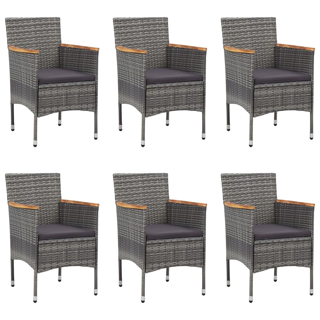 -Delige Tuinset Poly Rattan